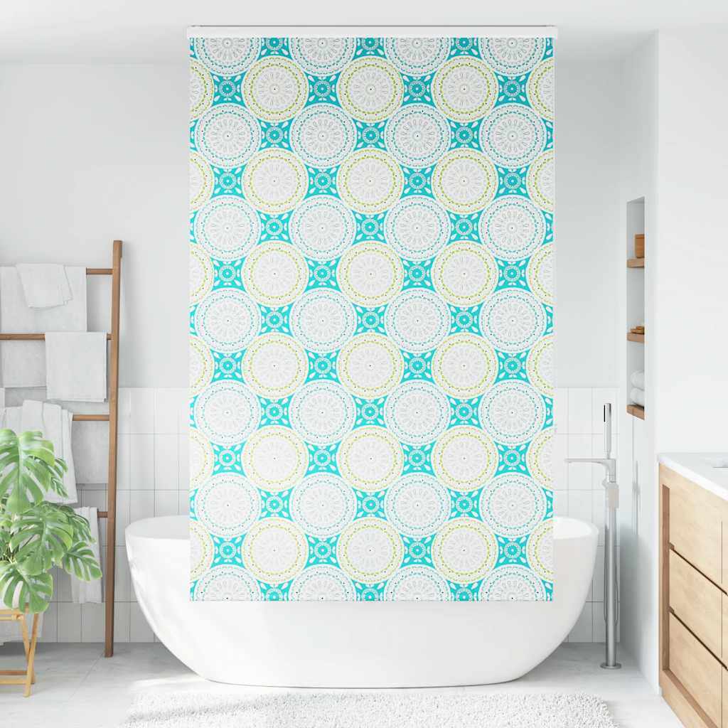 Bruserullegardin med kassette 130x240 cm Stofbredde 126 cm