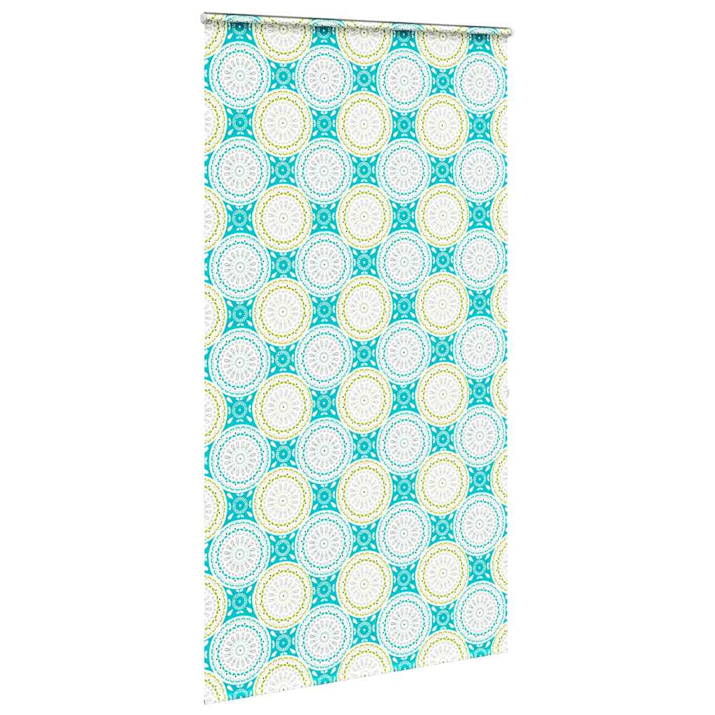 Bruserullegardin med kassette 130x240 cm Stofbredde 126 cm