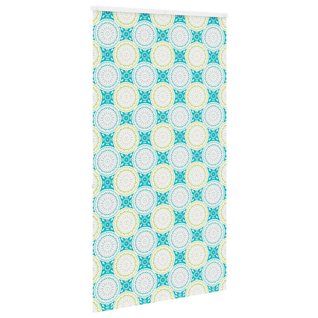 Bruserullegardin med kassette 130x240 cm Stofbredde 126 cm