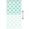 Bruserullegardin med kassette 130x240 cm Stofbredde 126 cm