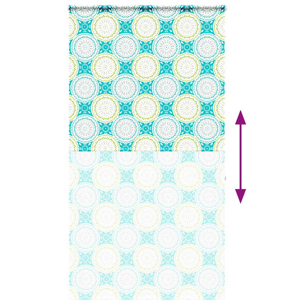 Bruserullegardin med kassette 140x240 cm Stofbredde 136 cm