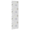 Bruserullegardin med kassette 60x240 cm Stofbredde 56 cm