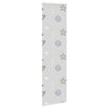 Bruserullegardin med kassette 70x240 cm Stofbredde 66 cm