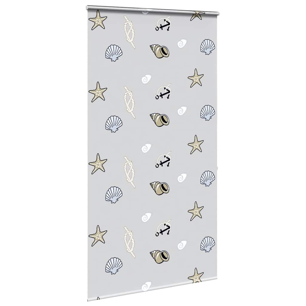 Bruserullegardin med kassette 120x240 cm Stofbredde 116 cm