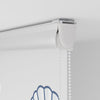 Bruserullegardin med kassette 120x240 cm Stofbredde 116 cm