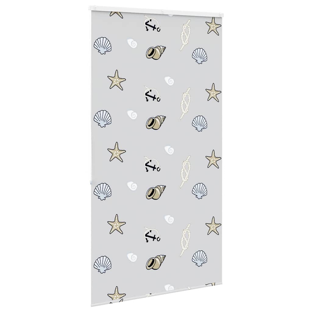 Bruserullegardin med kassette 140x240 cm Stofbredde 136 cm