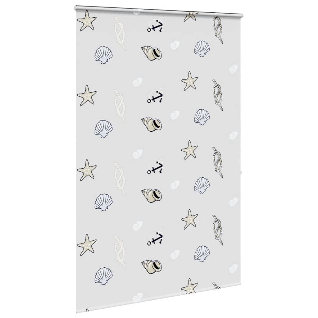 Bruserullegardin med kassette 150x240 cm Stofbredde 146 cm