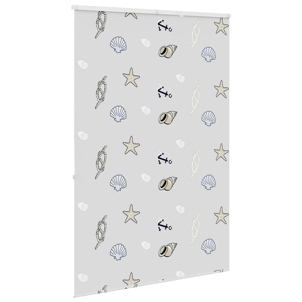 Bruserullegardin med kassette 160x240 cm Stofbredde 156 cm
