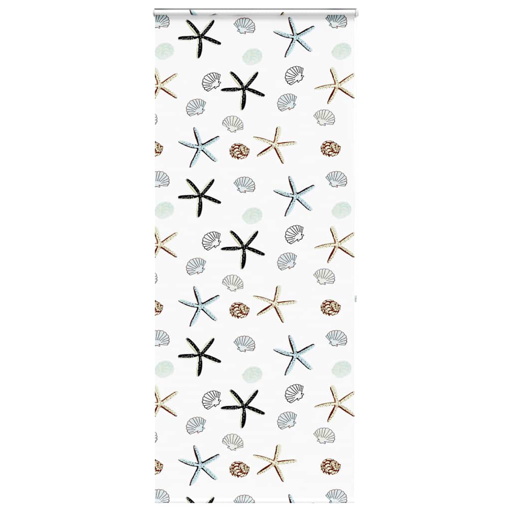 Bruserullegardin med kassette 100x240 cm Stofbredde 96 cm
