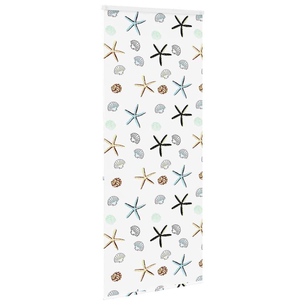 Bruserullegardin med kassette 100x240 cm Stofbredde 96 cm
