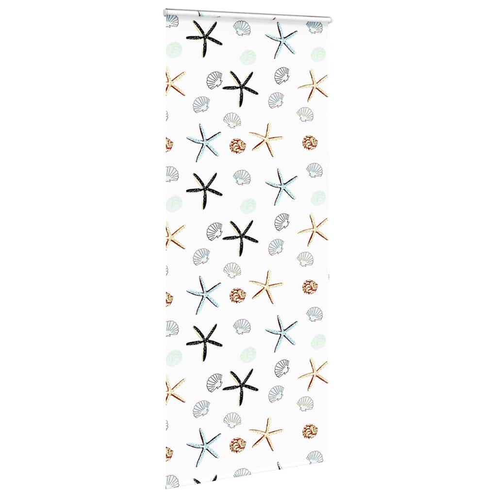 Bruserullegardin med kassette 110x240 cm Stofbredde 106 cm