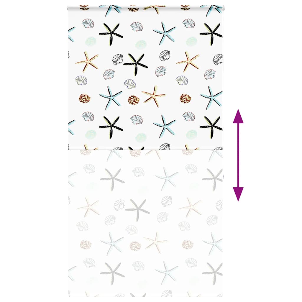 Bruserullegardin med kassette 120x240 cm Stofbredde 116 cm