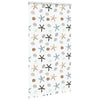 Bruserullegardin med kassette 130x240 cm Stofbredde 126 cm