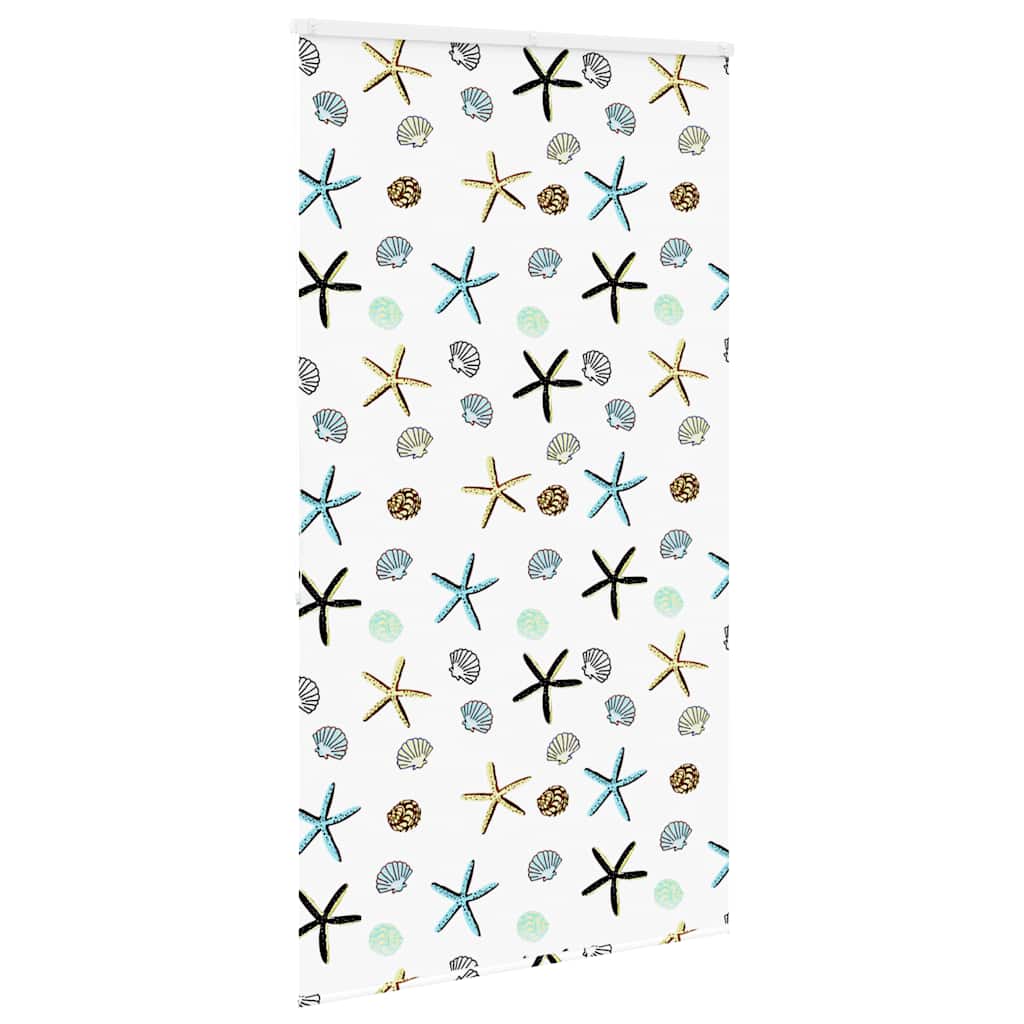 Bruserullegardin med kassette 130x240 cm Stofbredde 126 cm