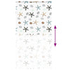 Bruserullegardin med kassette 130x240 cm Stofbredde 126 cm