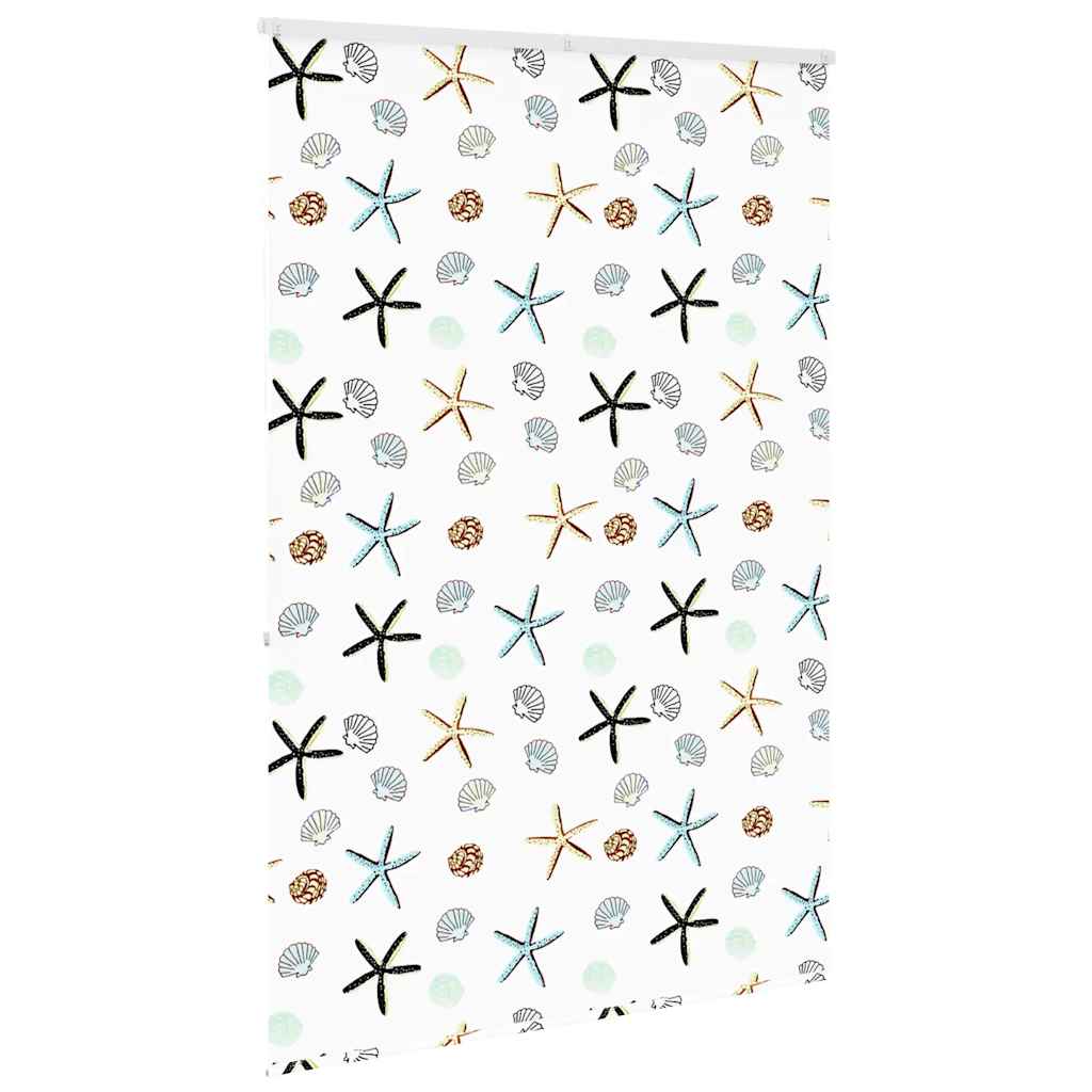 Bruserullegardin med kassette 150x240 cm Stofbredde 146 cm