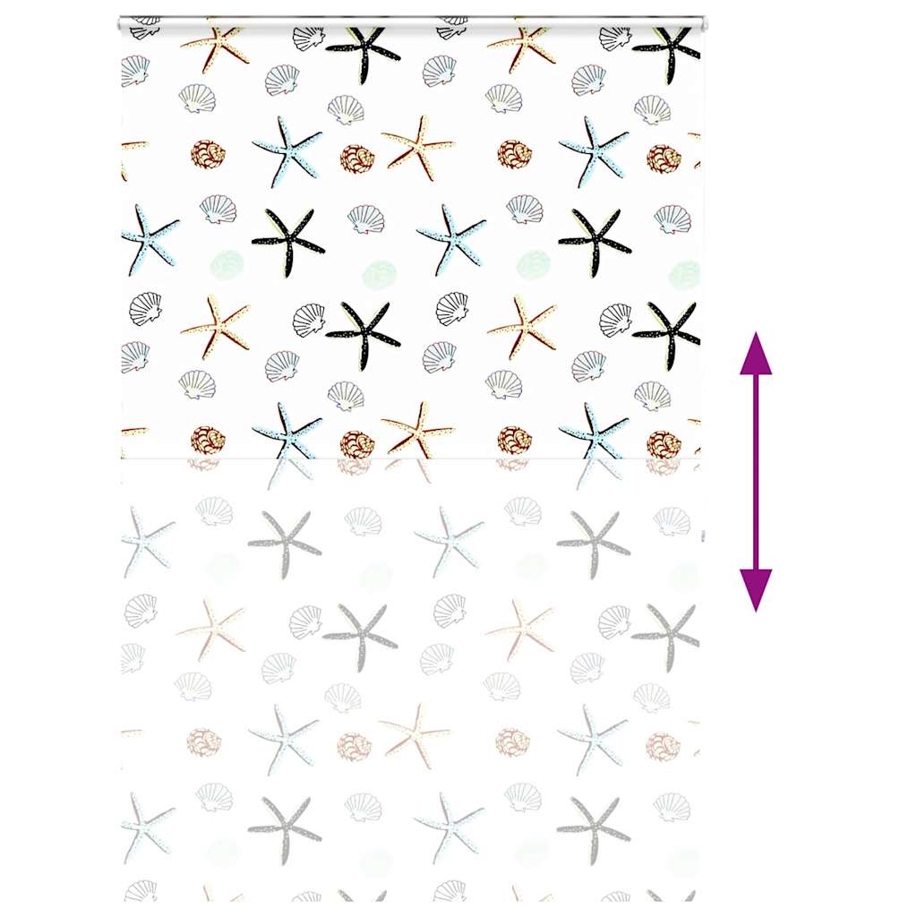 Bruserullegardin med kassette 160x240 cm Stofbredde 156 cm