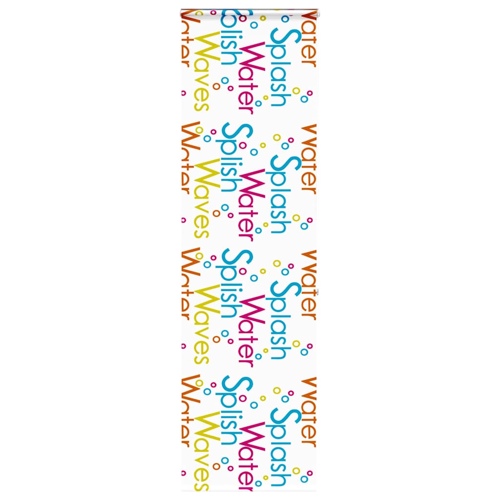 Bruserullegardin med kassette 70x240 cm Stofbredde 66 cm