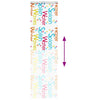 Bruserullegardin med kassette 80x240 cm Stofbredde 76 cm