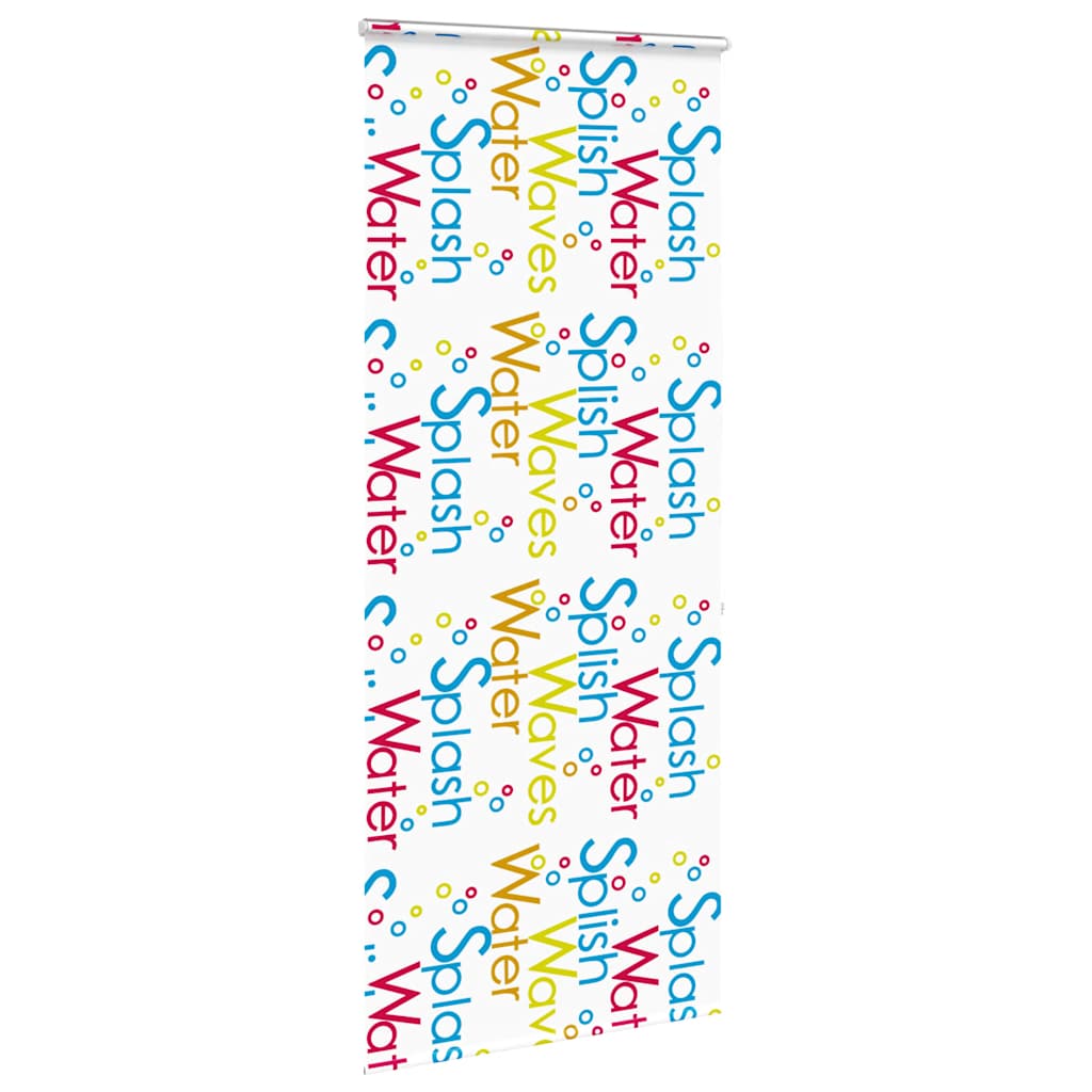 Bruserullegardin med kassette 110x240 cm Stofbredde 106 cm