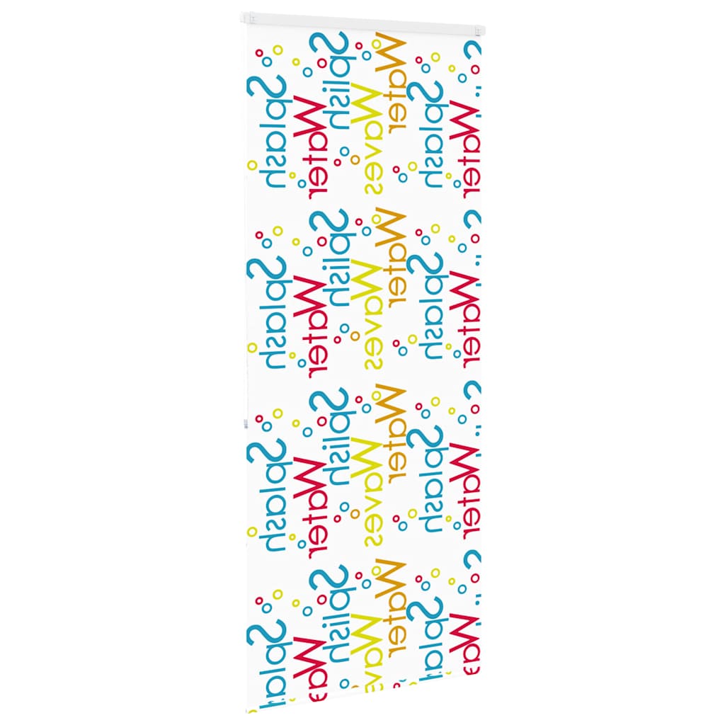 Bruserullegardin med kassette 110x240 cm Stofbredde 106 cm