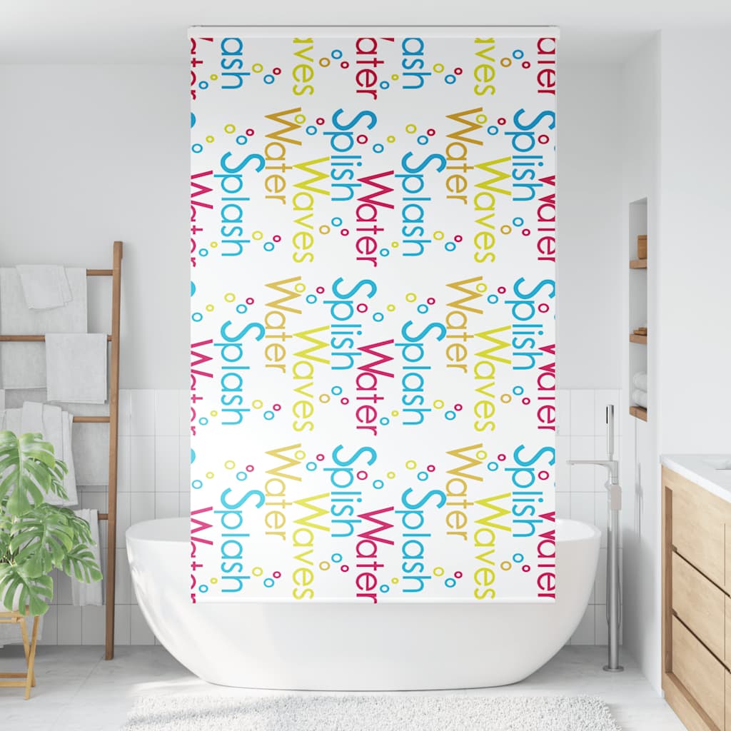 Bruserullegardin med kassette 120x240 cm Stofbredde 116 cm