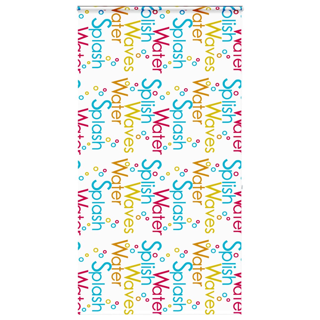Bruserullegardin med kassette 130x240 cm Stofbredde 126 cm