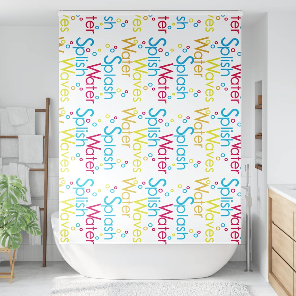 Bruserullegardin med kassette 160x240 cm Stofbredde 156 cm