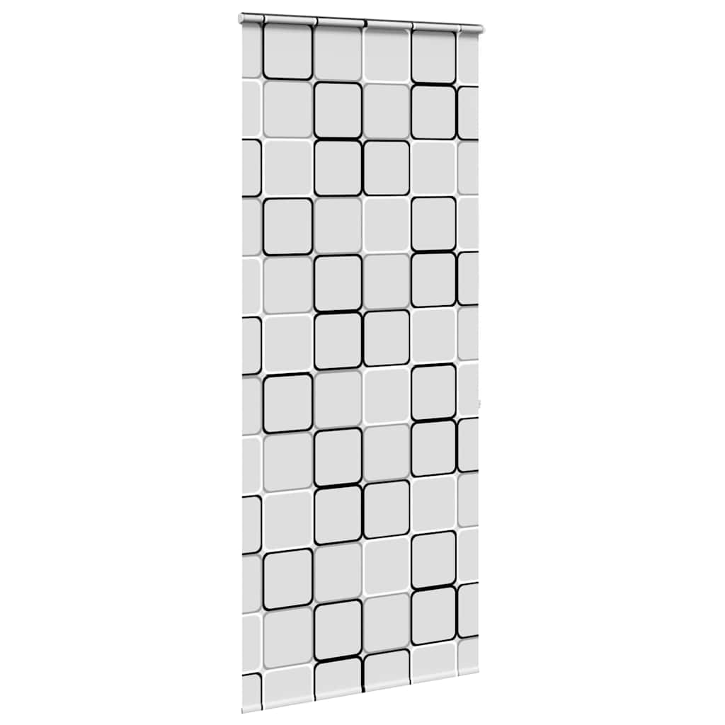 Bruserullegardin med kassette 100x240 cm Stofbredde 96 cm