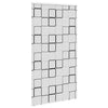 Bruserullegardin med kassette 130x240 cm Stofbredde 126 cm