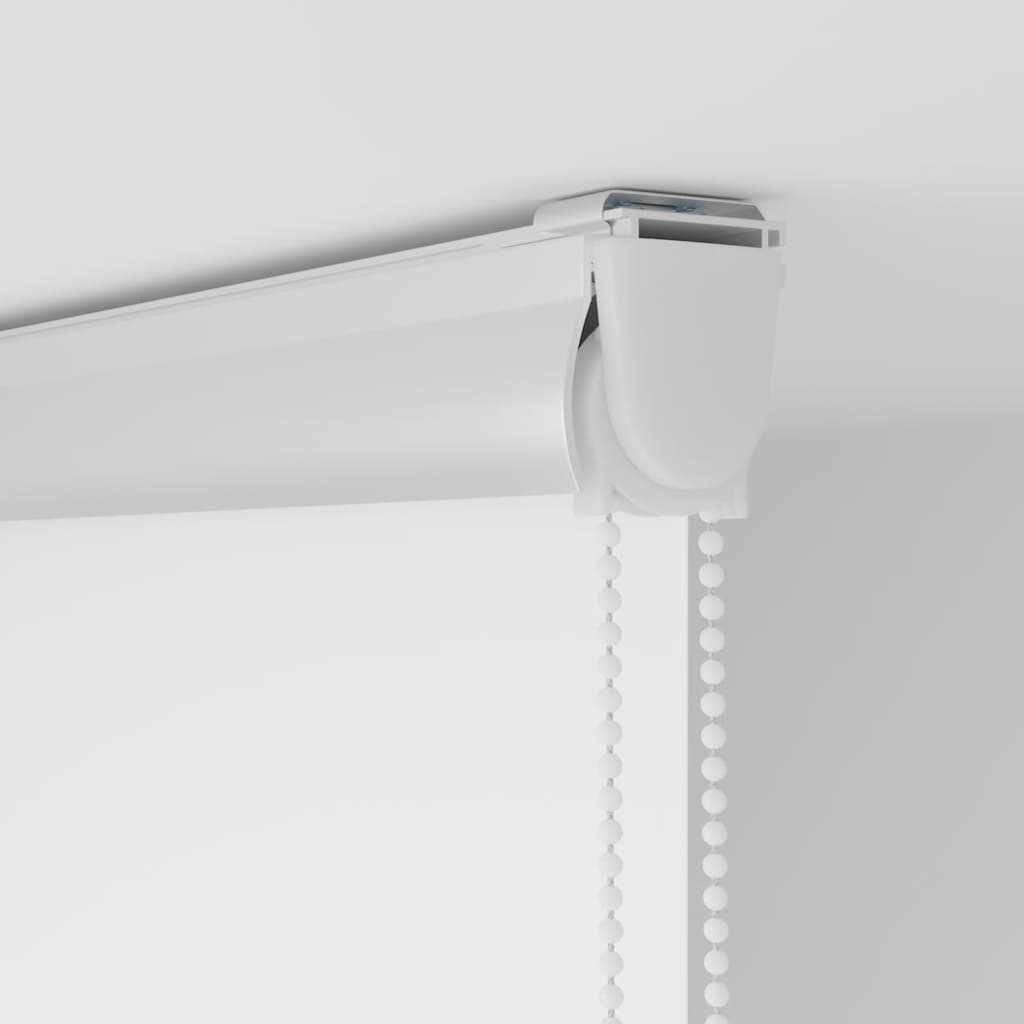 Bruserullegardin med kassette 80x240 cm Stofbredde 76 cm