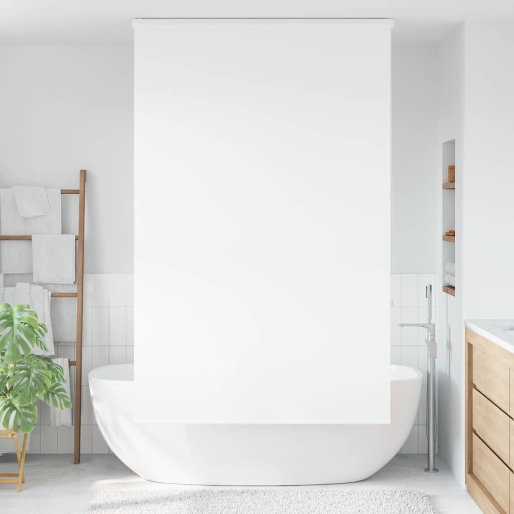 Bruserullegardin med kassette 130x240 cm Stofbredde 126 cm