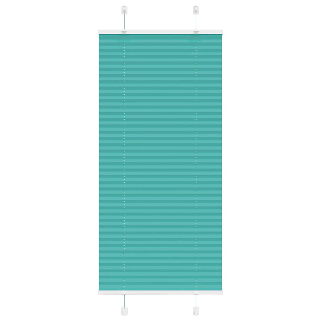 Plisségardin Benzin Grøn 55x150 cm Stofbredde 54,4 cm Polyester
