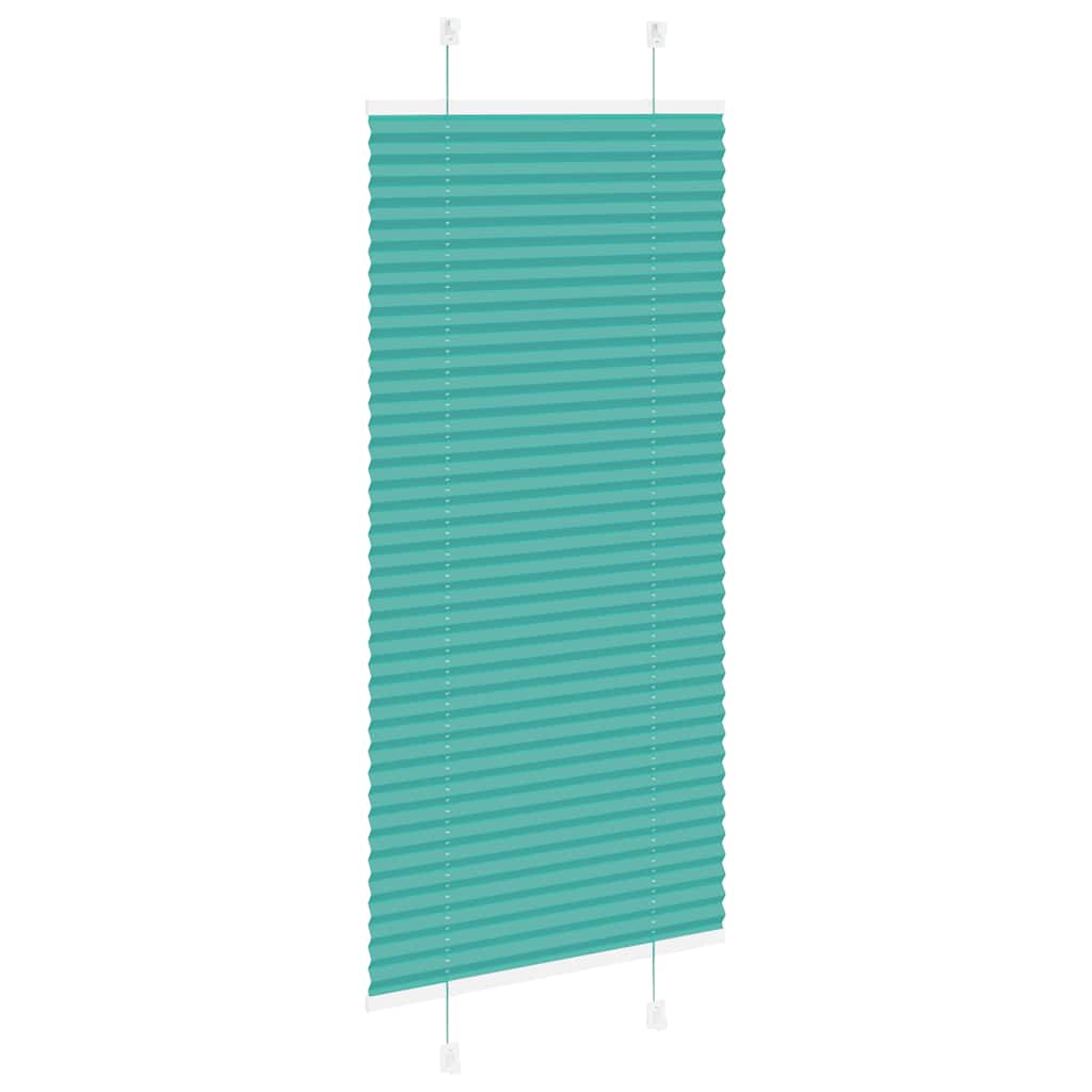 Plisségardin Benzin Grøn 55x150 cm Stofbredde 54,4 cm Polyester