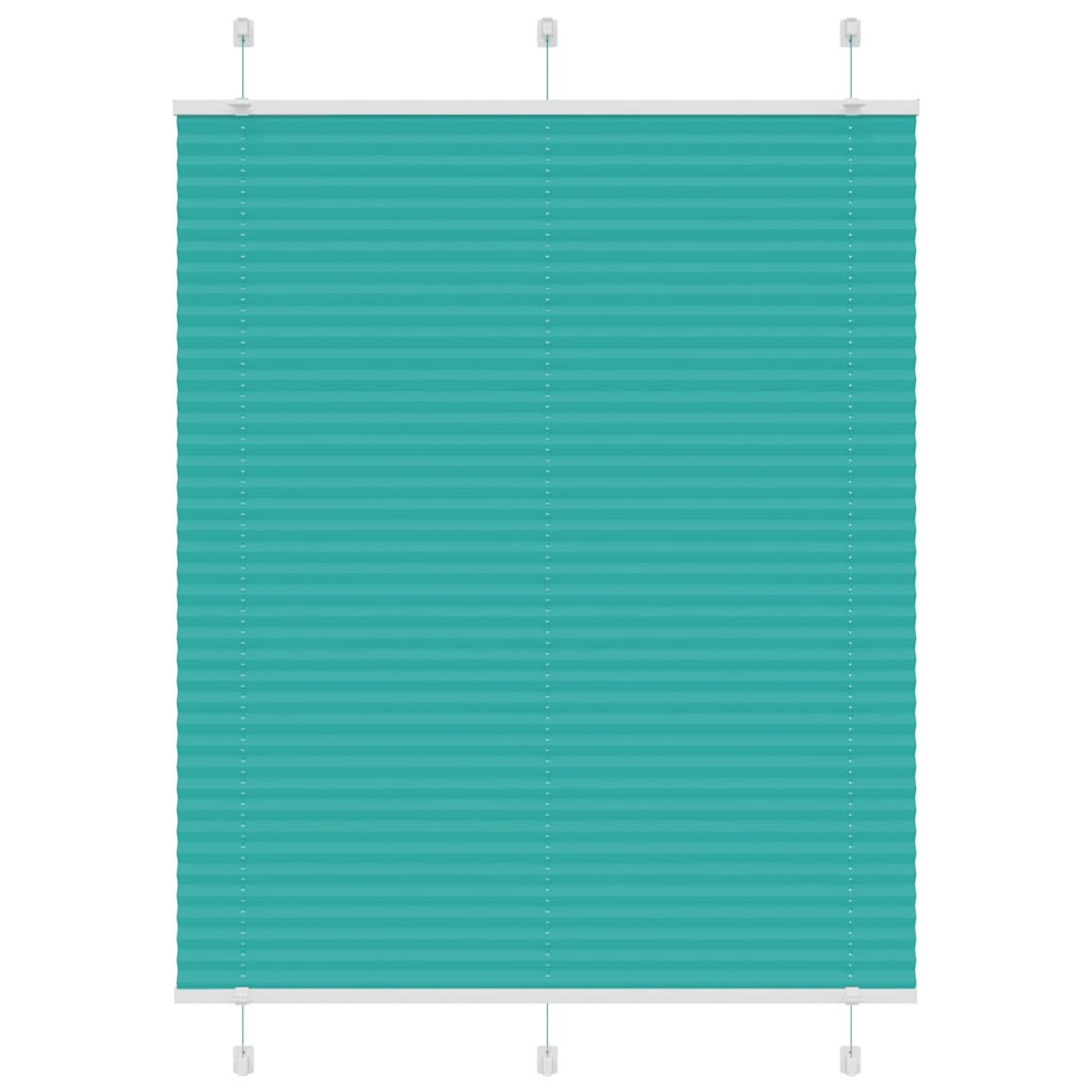 Plisségardin Benzin Grøn 105x150cm Stofbredde 104,4cm Polyester