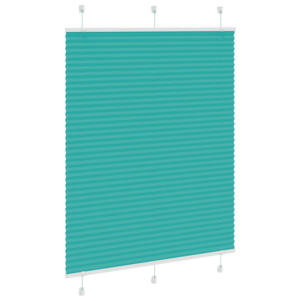 Plisségardin Benzin Grøn 105x150cm Stofbredde 104,4cm Polyester