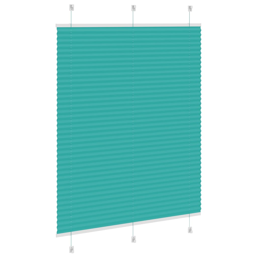 Plisségardin Benzin Grøn 105x150cm Stofbredde 104,4cm Polyester