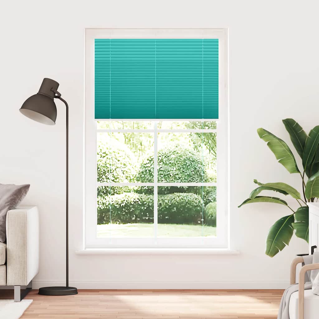 Plisségardin Benzin Grøn 115x200cm Stofbredde 114,4cm Polyester