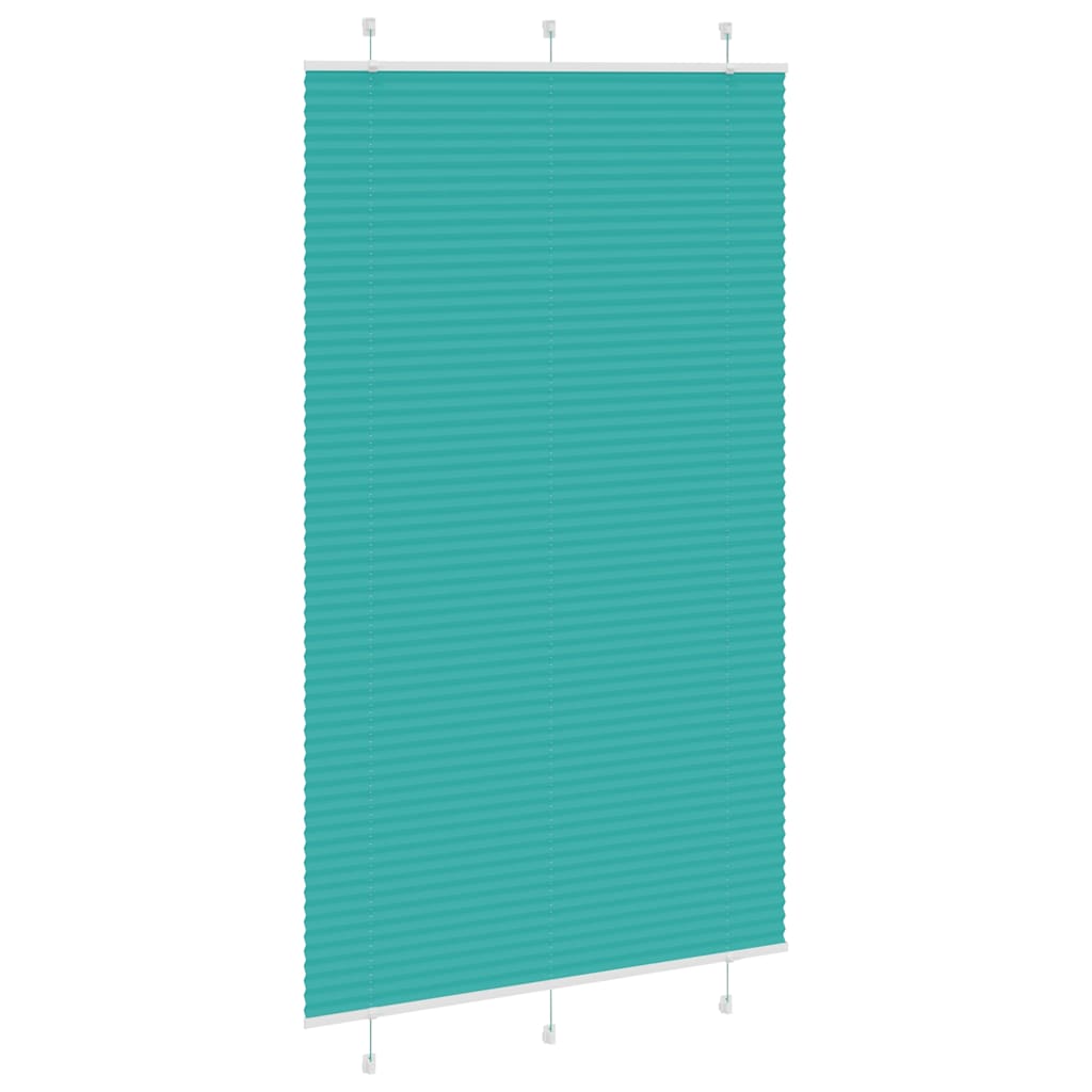 Plisségardin Benzin Grøn 115x200cm Stofbredde 114,4cm Polyester
