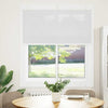 Plisségardin Hvid 115x150 cm Stofbredde 114,4 cm Polyester
