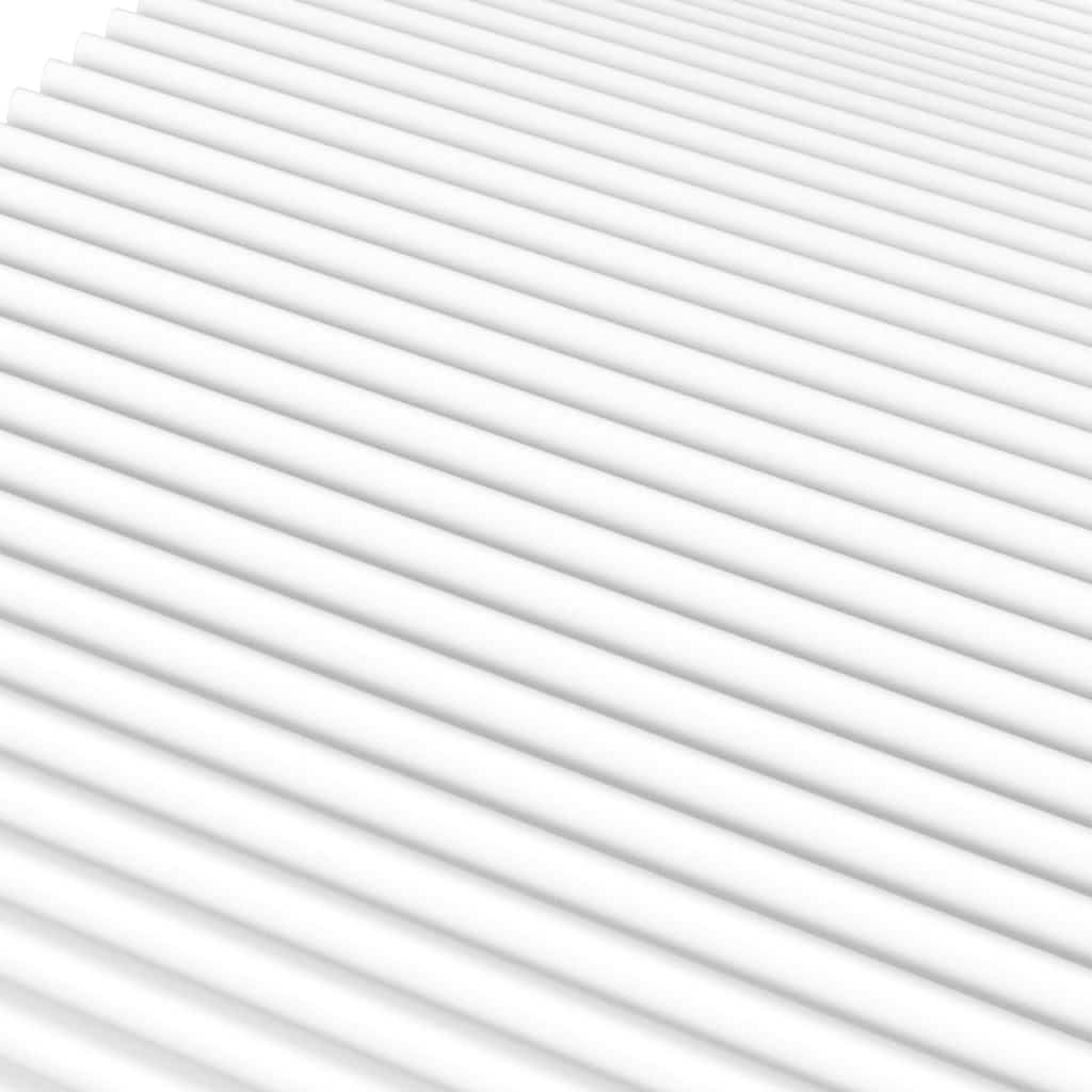 skummadras 100x220 cm hårdhed H2 H3 hvid