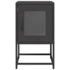 sengebord 36x39x60,5 cm koldvalset stål sort