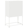 højskab 68x39x107 cm stål hvid