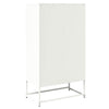 højskab 68x39x123 cm stål hvid
