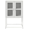 højskab 68x39x107 cm stål hvid