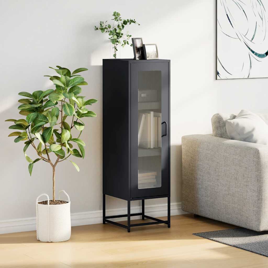 skab 36x39x123 cm koldvalset stål antracitgrå