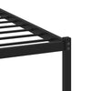 sengeramme uden madras 140x200 cm metal sonoma-eg