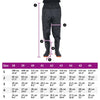 waist waders med støvler str. 38 sort