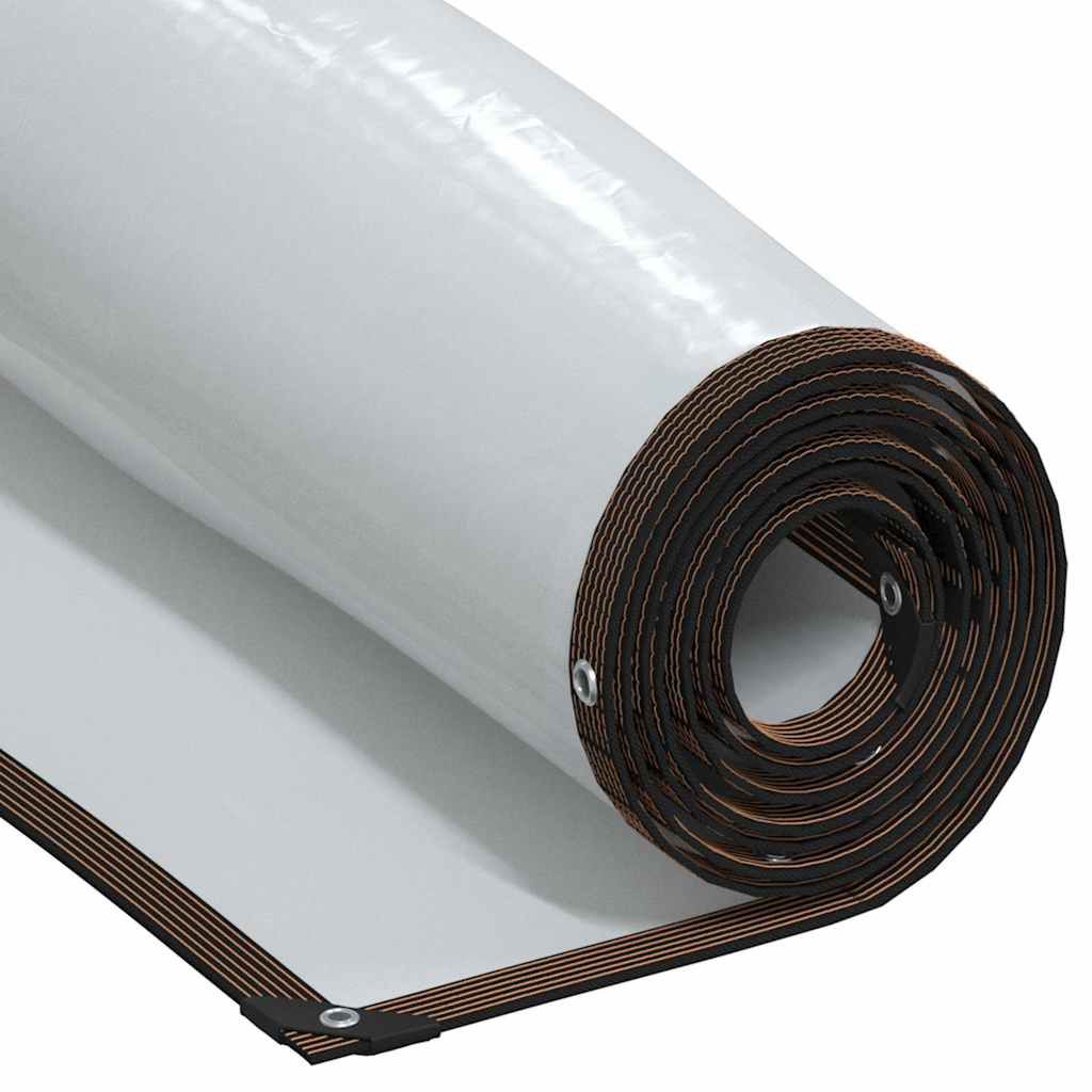 klar presenning med øjer 6x12 m polyethylen