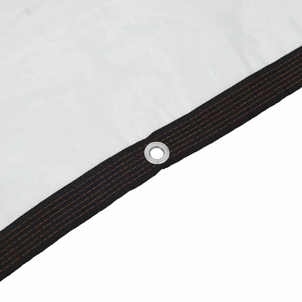 klar presenning med øjer 6x12 m polyethylen